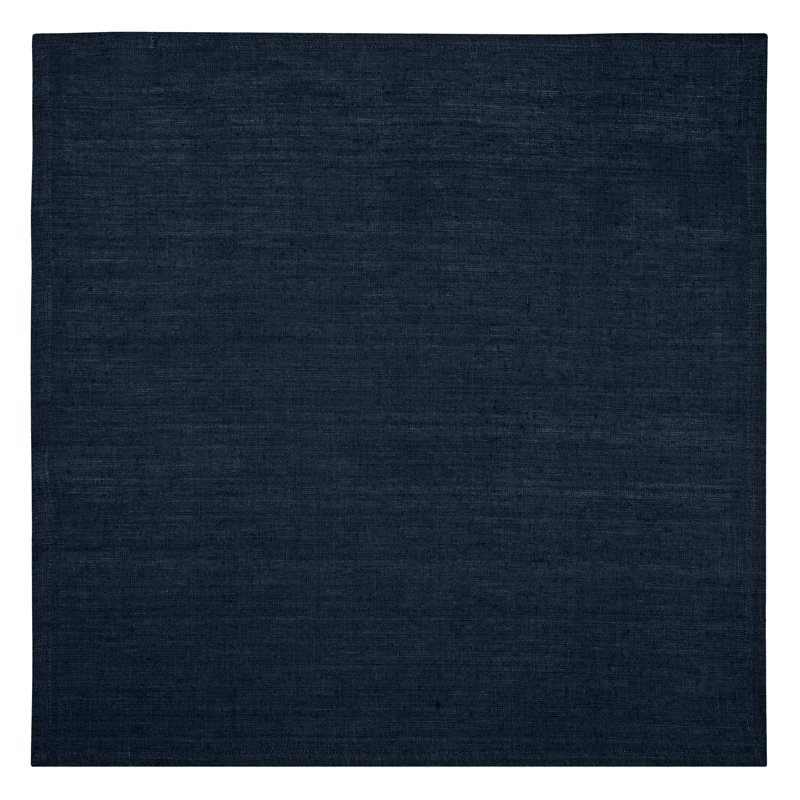 Linen Square Napkin, Navy