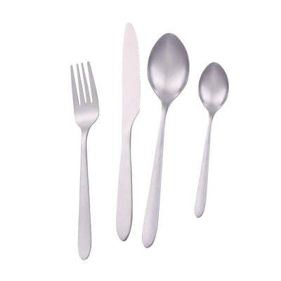ROYALFORD 4 Piece Stainless Steel Cutlery Set , Service for 4