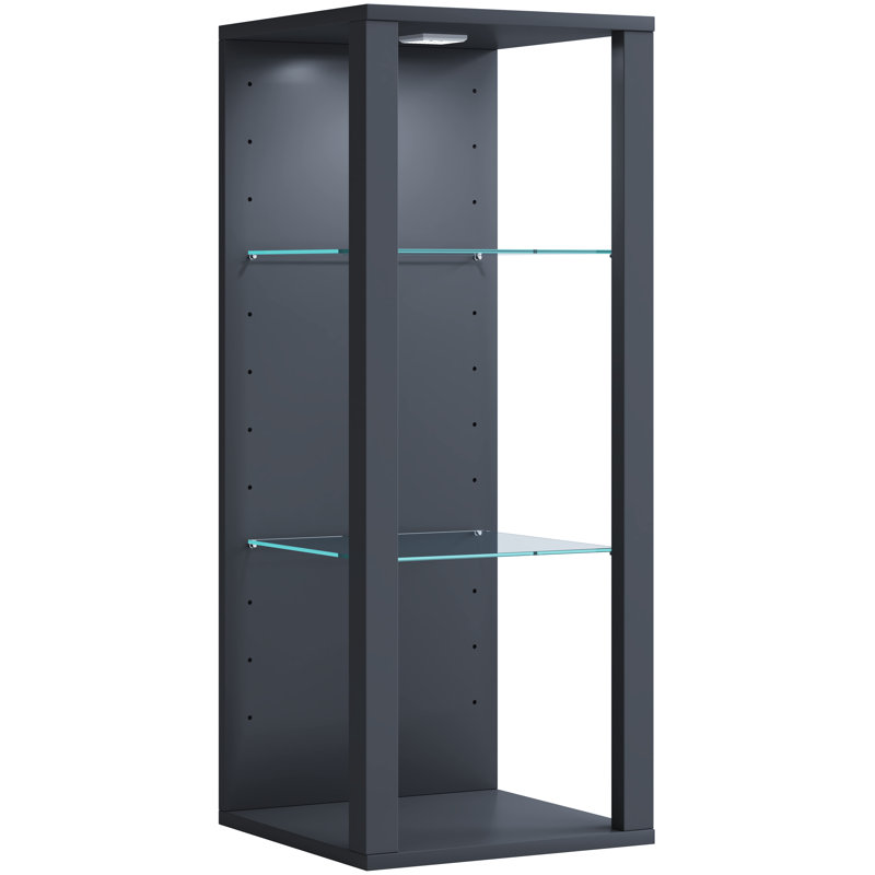 Ceno Display Cabinet, Anthracite