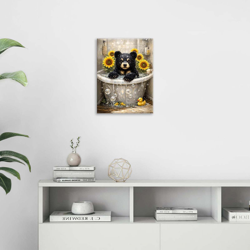 1 Piece Wrapped Canvas Wall Art