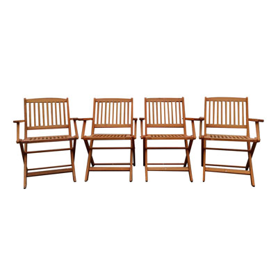 4 repas de patio pliables faits pour plusieurs espaces intérieurs et extérieurs: patio, cour arrière, terrasse, chaises de terrasse, 4 unités et extérieur: