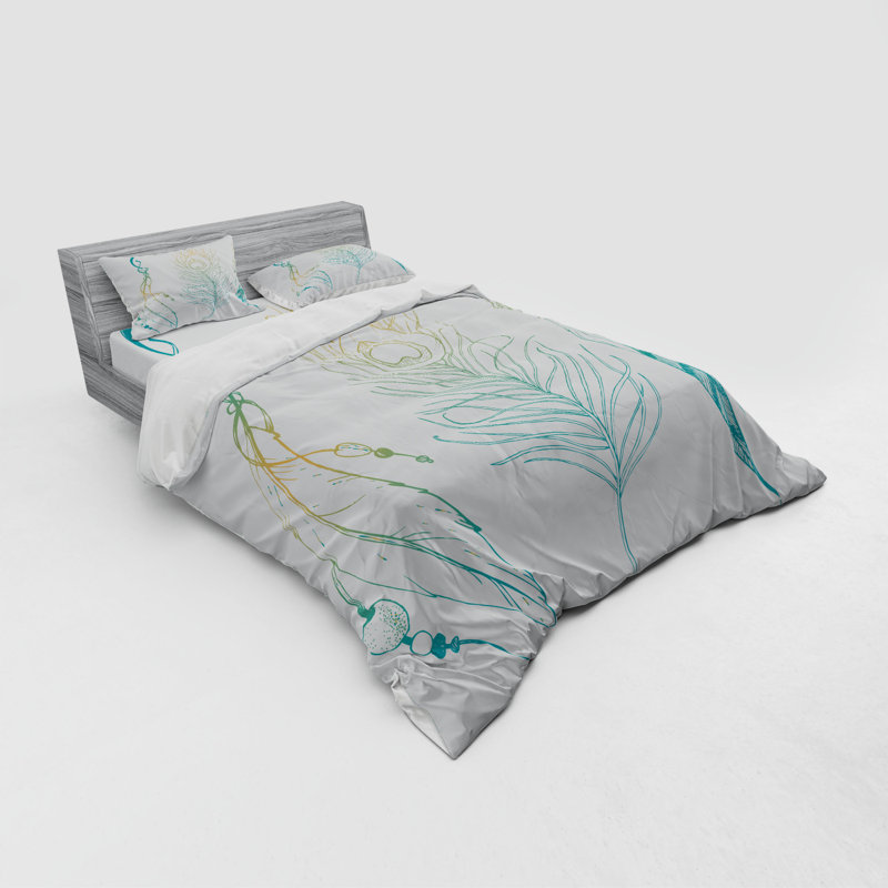 Rustic Polyester Duvet Cover, Queen Duvet Cover + 3 Additional Pieces