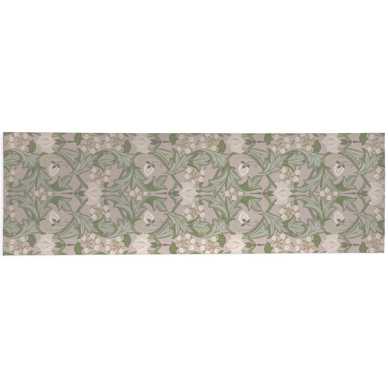 Ogee Leaf Outdoor Rug