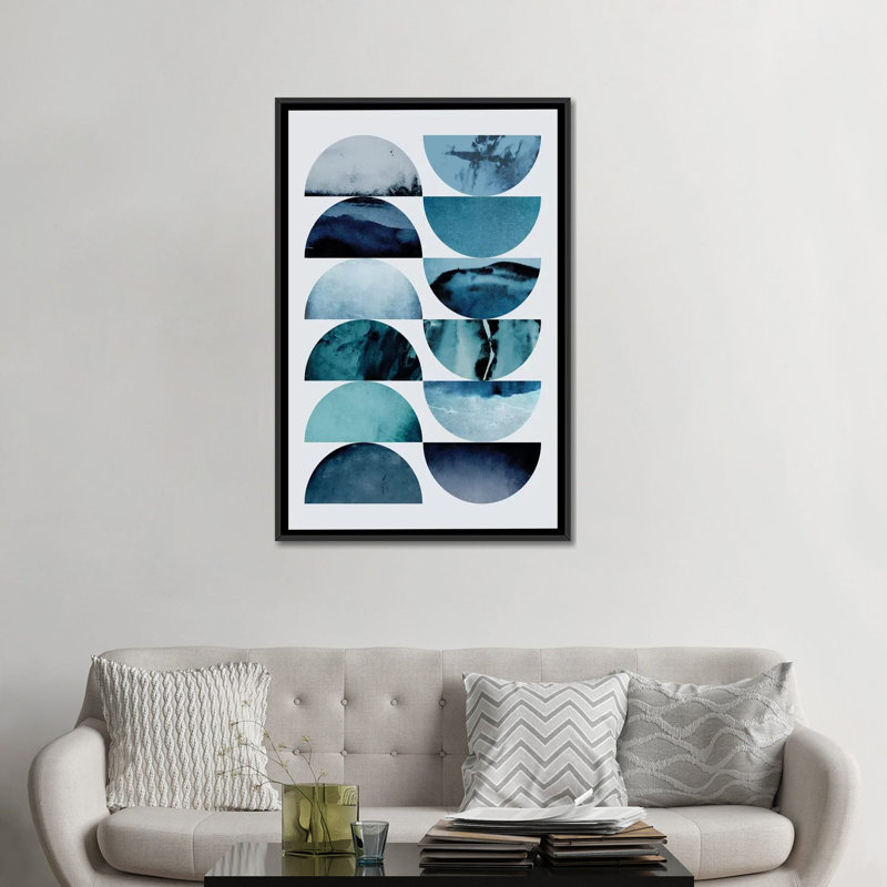 «graphic xl x', impression sur toile, H 26 po x l 18 po x P 1,5 po, Toile avec cadre noir, Pas de tapis
