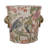 Artisan Stoneware Parakeet Planter with Handled Detailing