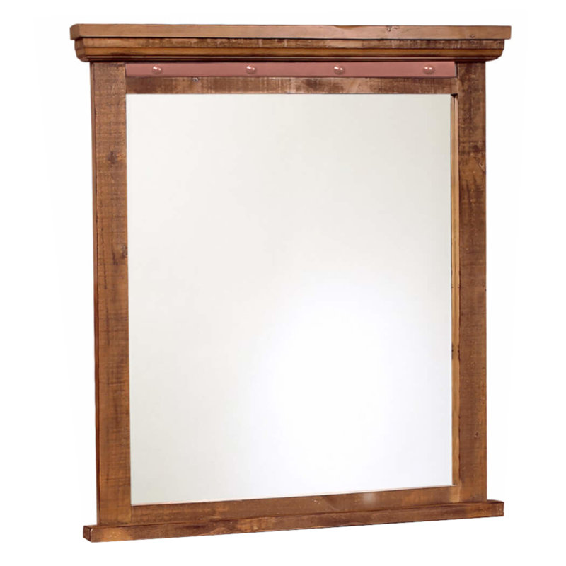 Miroir de commode industriel Janae