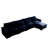 Sectional Sofa L Shaped Couch with Storage Footstool and 3 Pillow-1241112903-1212925603