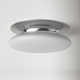 Alexander Single Light Glass LED Flush Mount