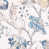 Blue/Cream 100% Polyester selected