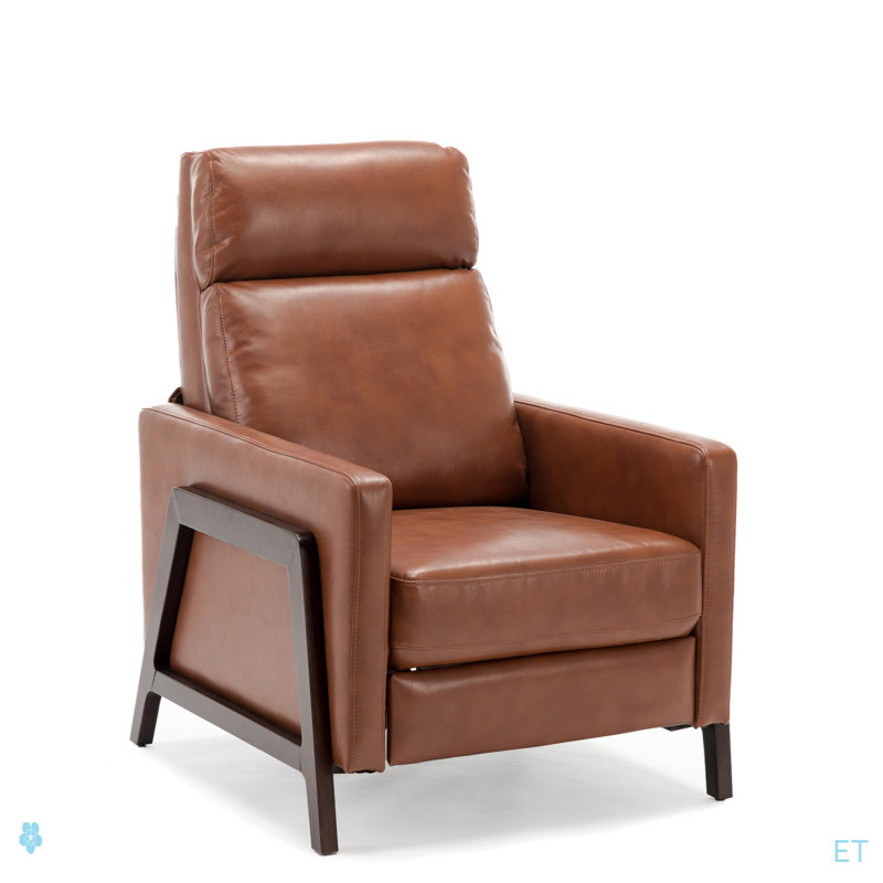 Fauteuil inclinable par pression Madeline - Caramel