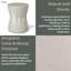Tabouret de jardin en ciment-93105603