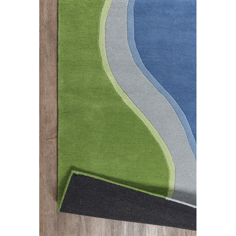 Charise Paisley Wool Hand Woven Area Rug, Rectangle 160 x 230cm