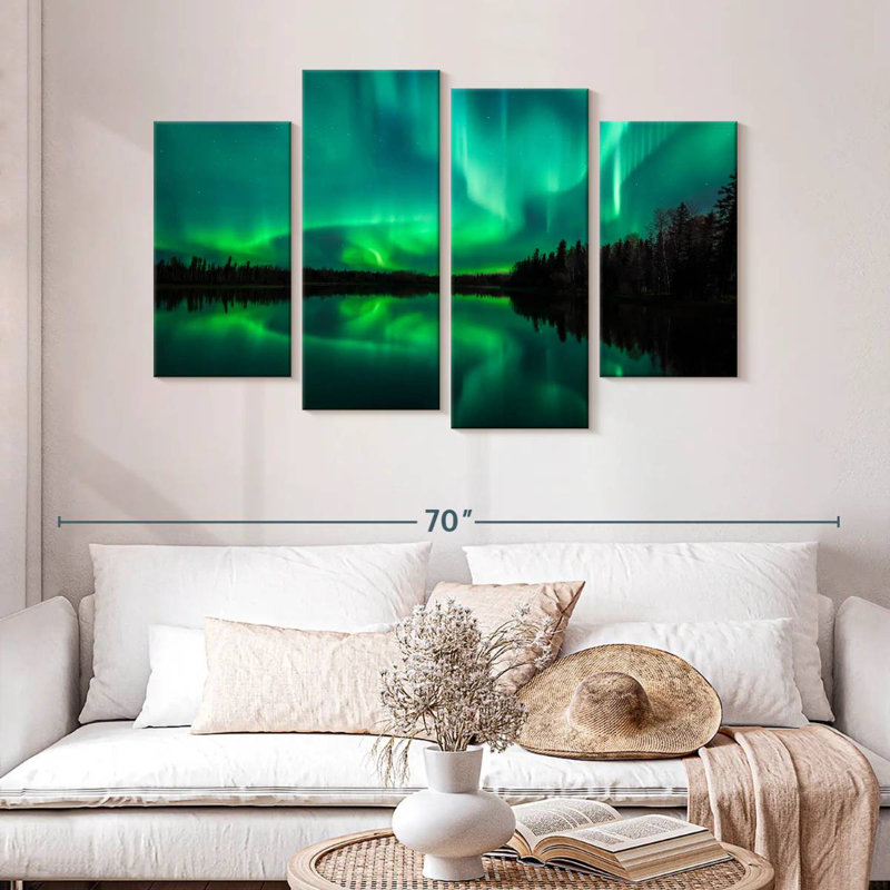 Alvord Mystic Aurora, 32" H x 52" W