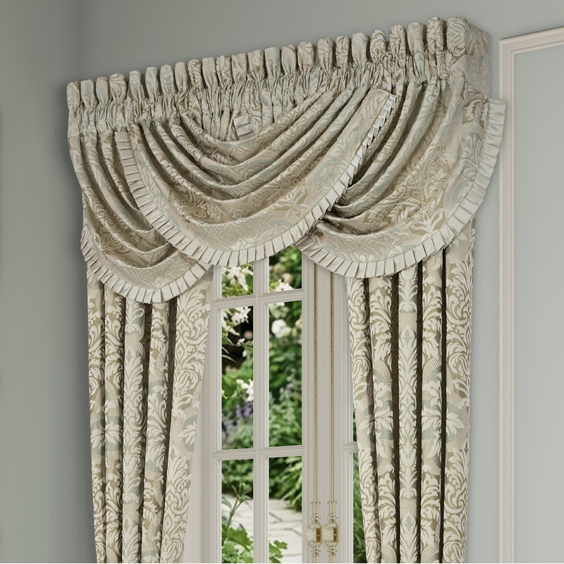 ANASTASIA WINDOW WATERFALL VALANCE