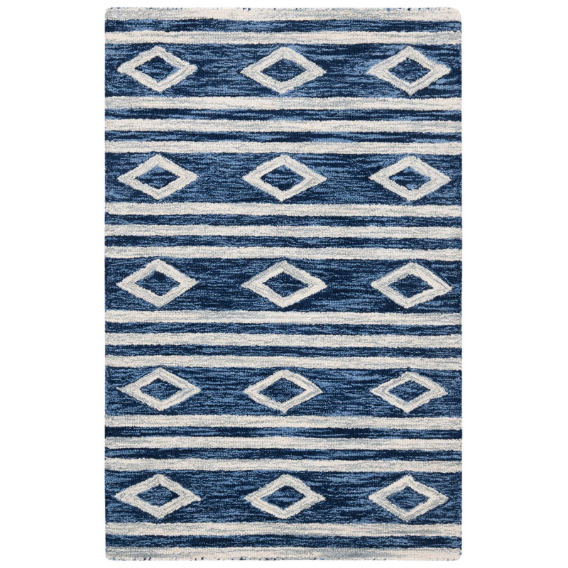 Vedika Hand Tufted Wool Southwestern Rug, Rectangle 2'6" x 4'