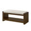 Banc d'appoint moderne 40 "avec range-chaussures et rangement - neutre et pratique pour un usage quotidien-1536288833