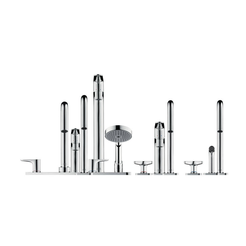 AXOR Citterio Single Hole Standard Bathroom Faucet, Chrome
