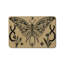 Tapis pour salle de bain Mystical Black Moth 20 po x 32 po beige noir