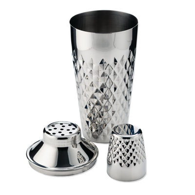 Harrison Irving Stainless Steel Faceted Cocktail Shaker