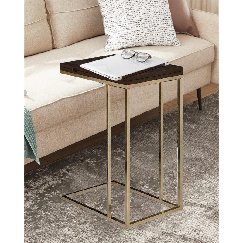 C Shape End Table
