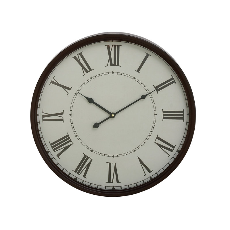 Horloge murale Abdinasir, H 20 po x l 20 po x P 3 po