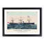 Steamship Victoria of the Anchor Line - Picture Frame Art Print-55615509-55615514