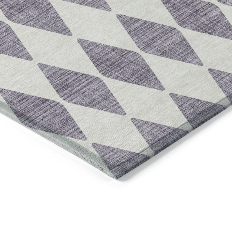 Tapis rond lavable 8 po