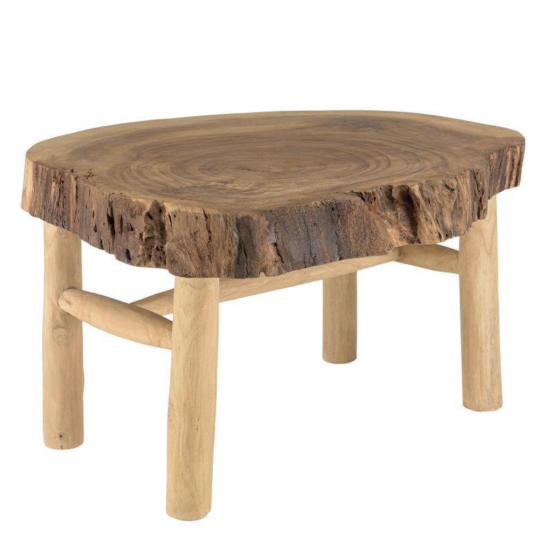 Zech Solid Wood Four Leg Coffee Table
