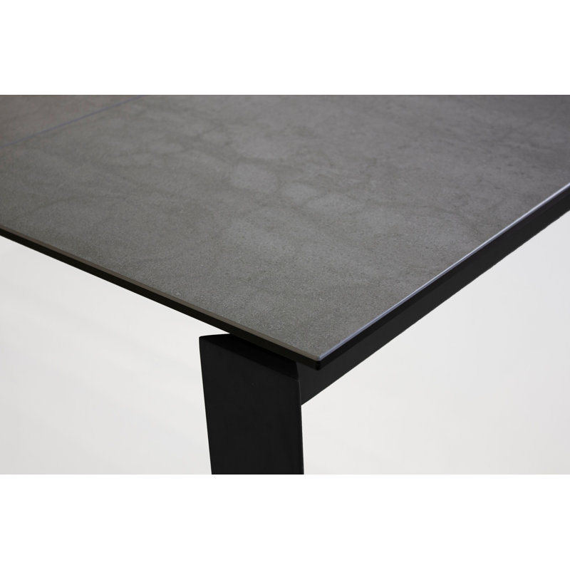  Extending Dining Table, Concrete Gray