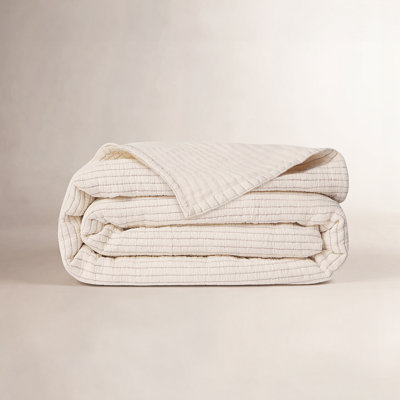 Hudson Stripe Coverlet Set