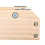 Rampe pour animal 39 po de long en bois pour canapé-lit et voiture, hauteur réglable, conception antidérapante, avec boucle de verrouillage