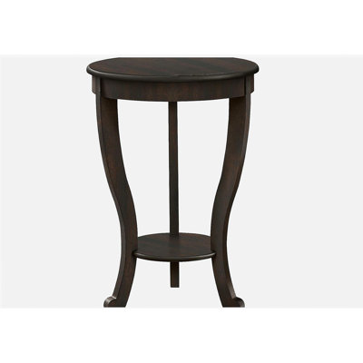 Table de bout, double couche, chambre à coucher, table de bout, lampe de table, table de chevet, ronde, table de bout
