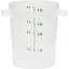 Contenant alimentaire rond 4 pintes - blanc-87119699