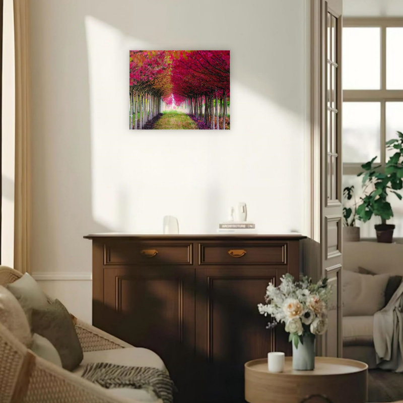 Art mural sur toile 24 "x 18" Forest Magic