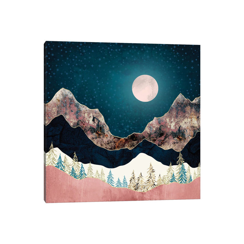 Pine Vista - Print on Canvas, Wrapped Canvas, 30.48 cm H x 30.48 cm W
