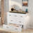 Multi-functional Foldable Murphy Bed  With Charging Station And 1 Large Storage Drawer-293981330-293981331