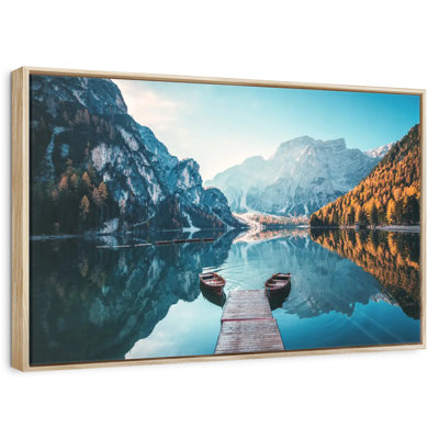 Jetée du lac Braies