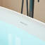 Baignoire de trempage autoportante 59,06 po x 30,71 po
