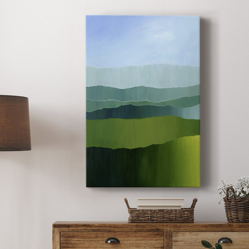 Blue Ridge Fade I - galerie sur mesure, H 12 po x l 8 po