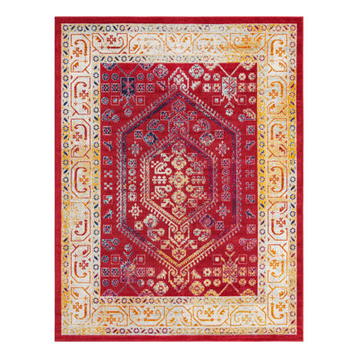 Tapis Trajan Aurelia magenta