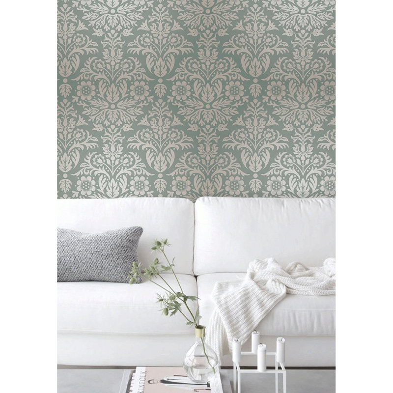 Catilaya 2.5m x 2.5m Matte Peel & Stick Mural, 360 x 250cm