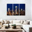 Paysage urbain de nuit Sebbie Seattle-107995263
