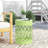 Outdoor Metal End Table -Large-966304850