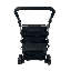 6 WHEEL SHOPPING TROLLEY - NAVY-119838157