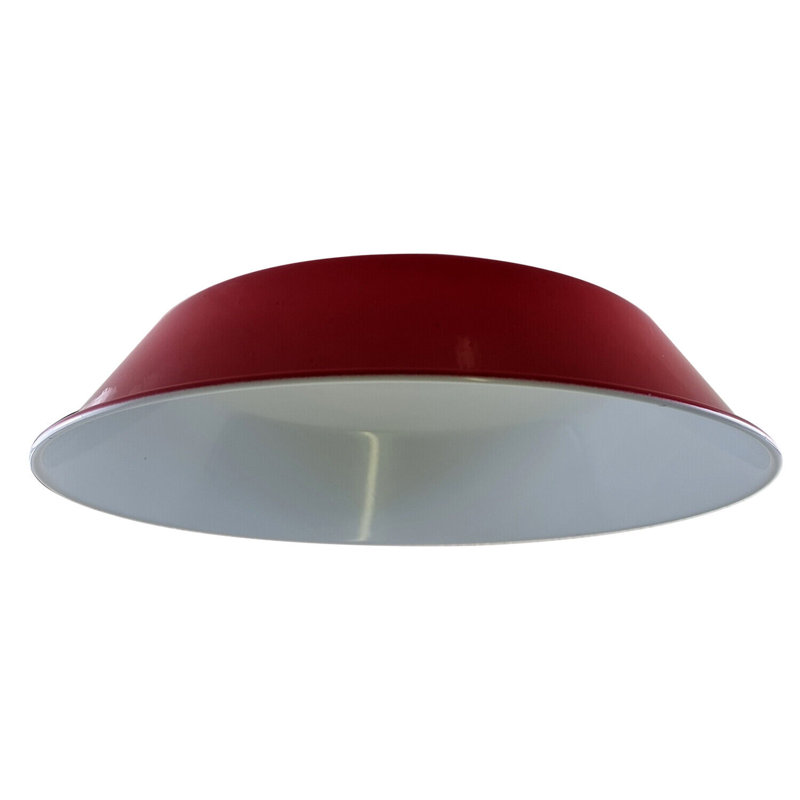 10 cm H Bowl Lamp Shade ( Uno ), Red