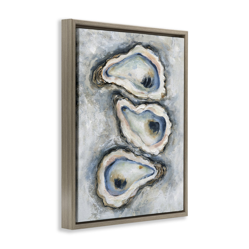 Cadre flottant Organic Oyster Bar, design par Carol Robinson, Cadre flottant orme Montalcino, H 31 po x l 25 po