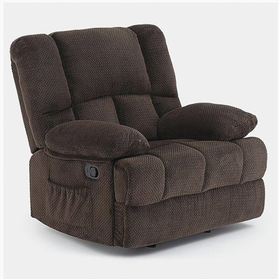 Fauteuil inclinable à bascule surdimensionné pour adultes de salon