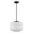 Cara 1-Light Matte Black Pendant Light-136324102