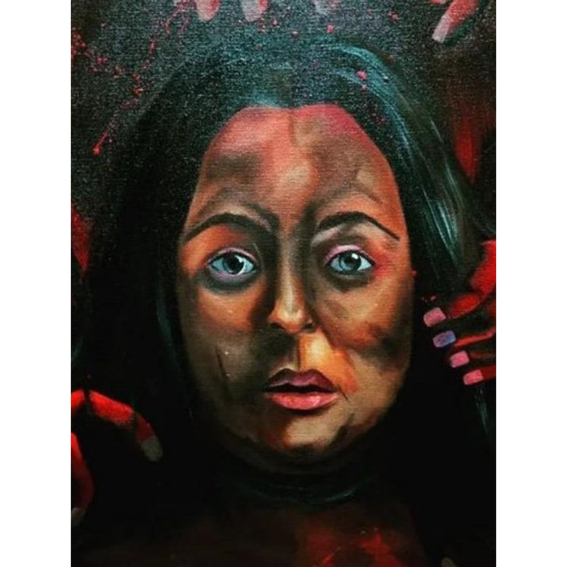 Fin des sensations | Acrylique sur toile | Par Nandini Aggarwal