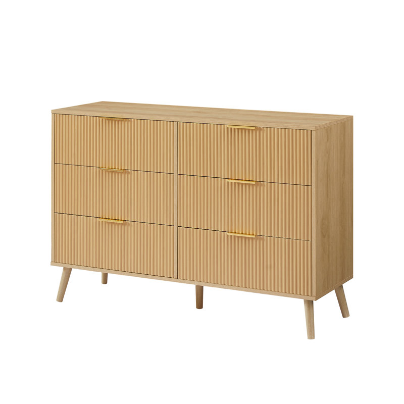 Commode à 6 tiroirs Phionna 